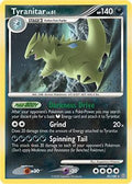 Pokemon "Tyranitar" 30/100 Holo