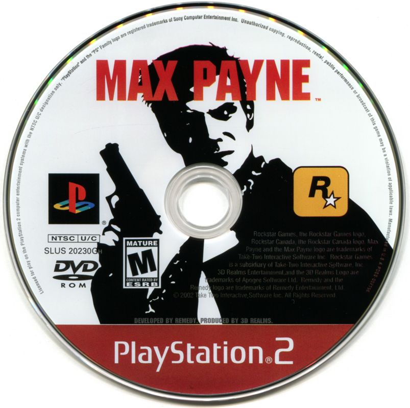 Max Payne (PS2) Game Only