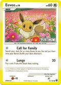 Pokemon "Eevee" 62/100 Reverse Holo
