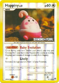 Pokemon "Happiny" 52/123 Reverse Holo