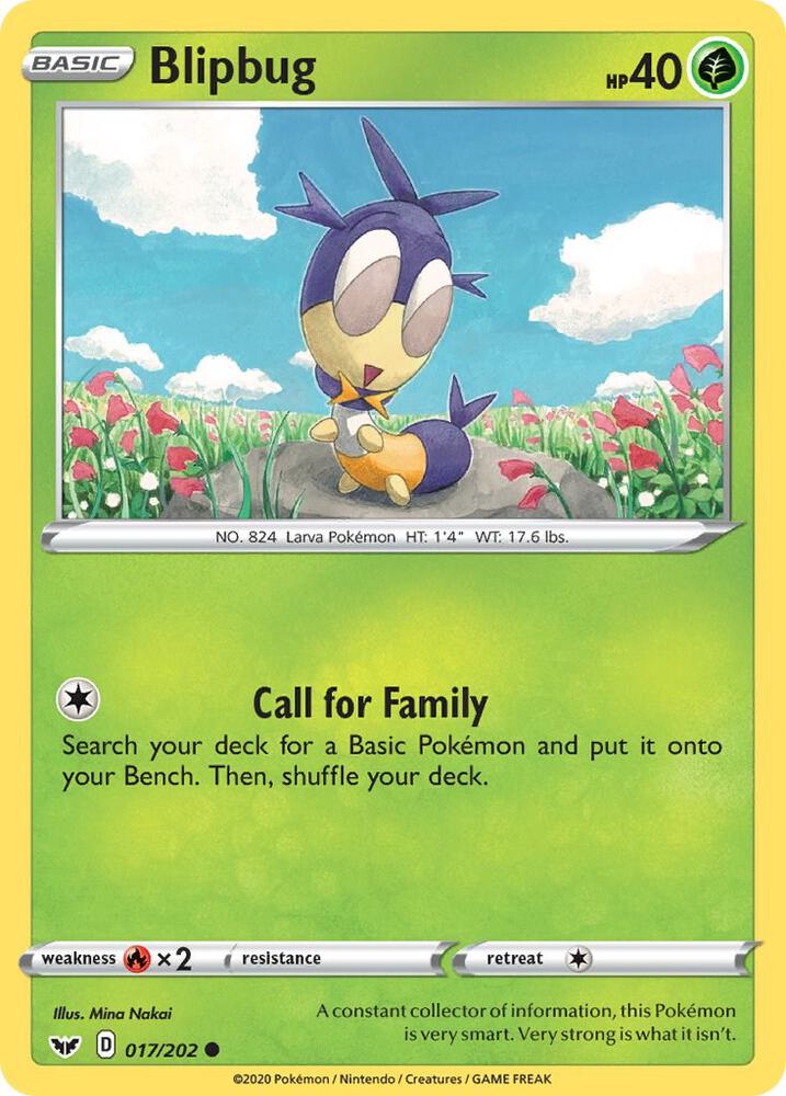 Pokemon "Blipbug" 017/202