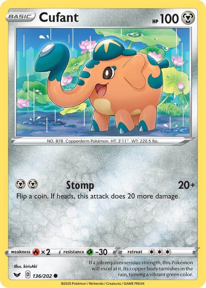 Pokemon "Cufant" 136/202