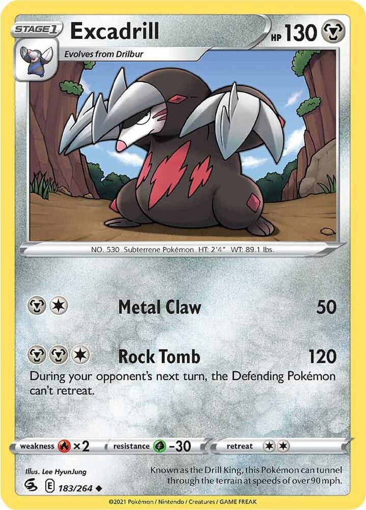 Pokemon "Excadrill" 183/264