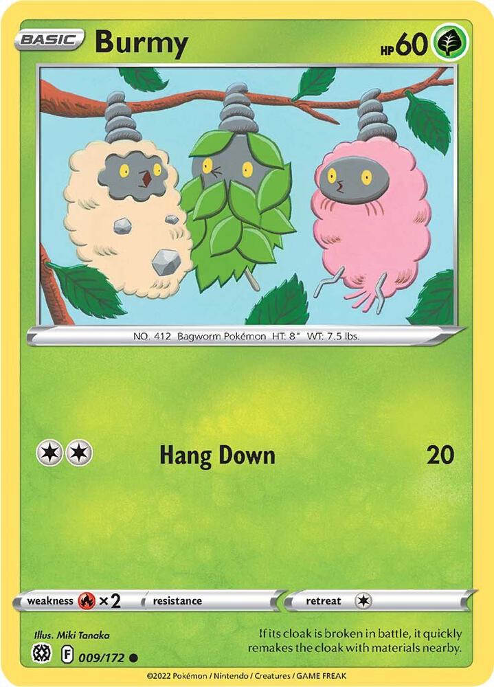 Pokemon "Burmy" 009/172