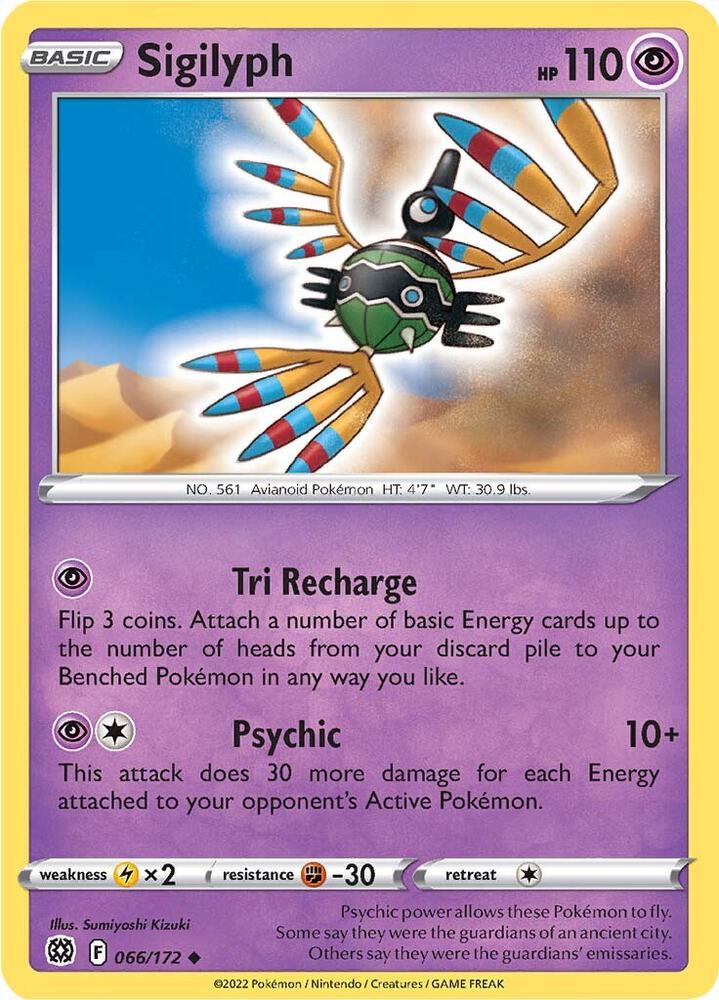 Pokemon "Sigilyph" 066/172