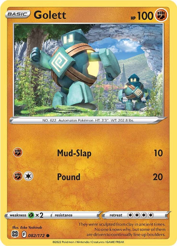 Pokemon "Golett" 082/172