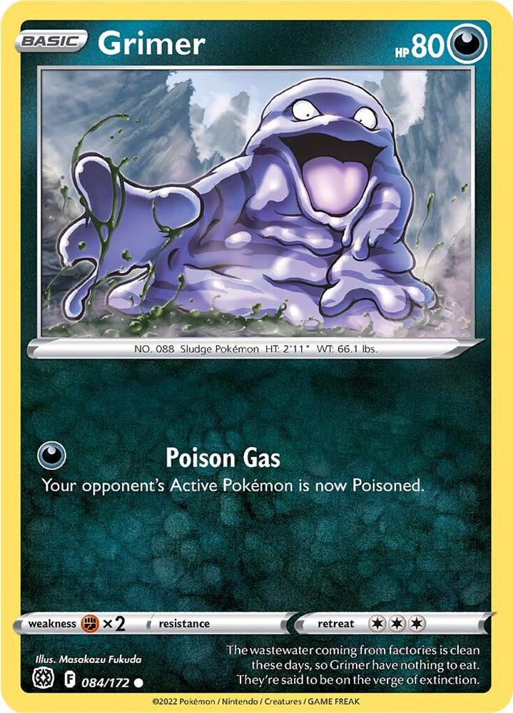 Pokemon "Grimer" 084/172