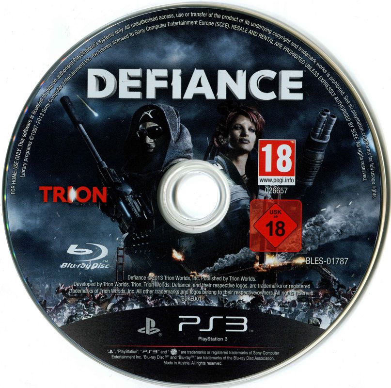 Defiance (PS3) Game Only