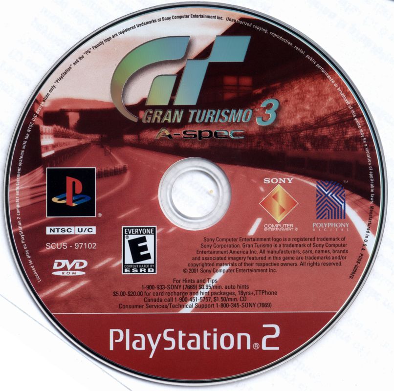 Gran Turismo 3 A-Spec (PS2 Greatest Hits) Game Only