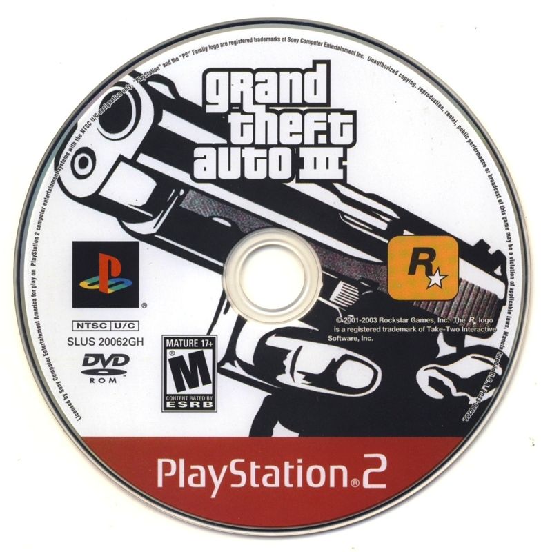 Grand Theft Auto III (PS2) Game Only