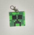Minecraft Creeper Perler Bead Keychain