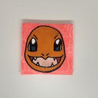 Mini Charmander Painting