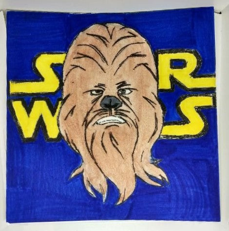 Chewbacca Star Wars Art