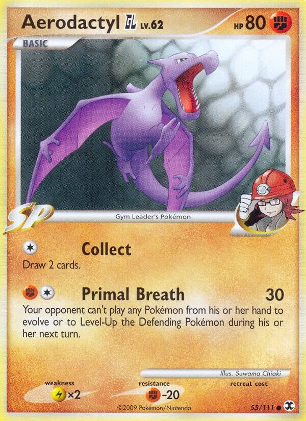 Pokemon "Aerodactyl" GL 55/111