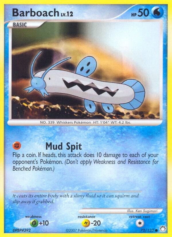 Pokemon "Barboach" 72/123