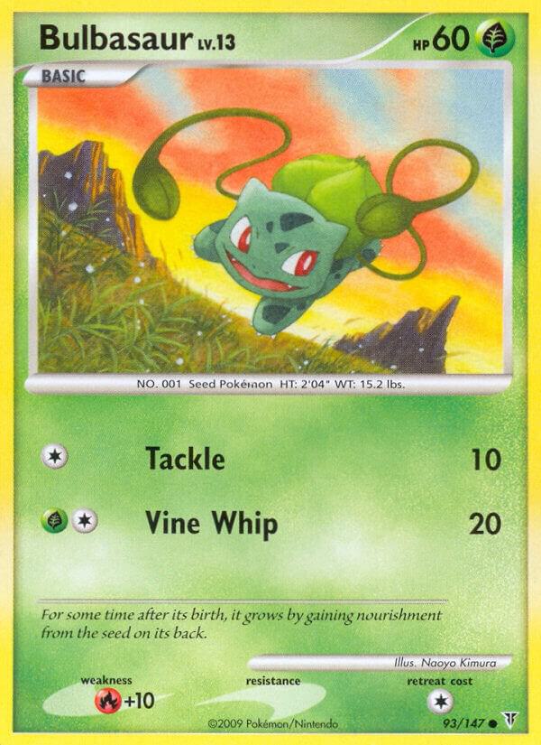 Pokemon "Bulbasaur" 93/147