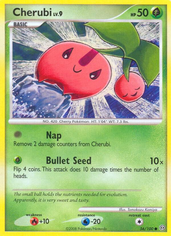 Pokemon "Cherubi" 56/100