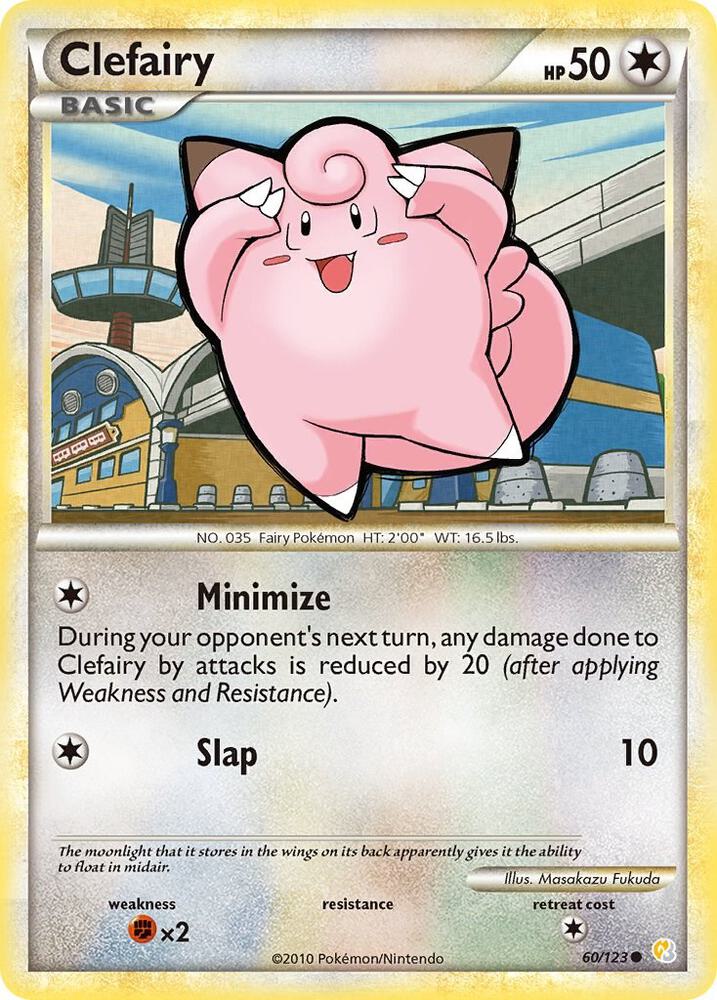 Pokemon "Clefairy" 60/123