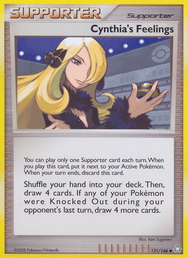 Pokemon Supporter Cynthia's Feelings