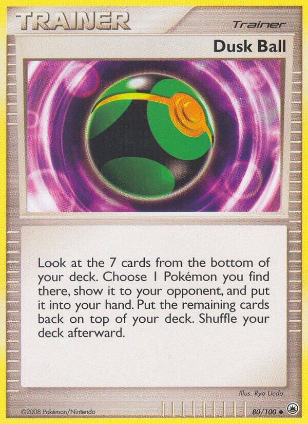 Pokemon Trainer Dusk Ball