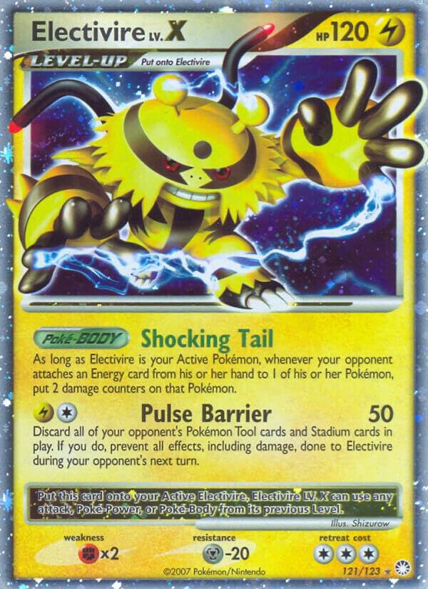 Pokemon "Electivire" 121/123 Holo