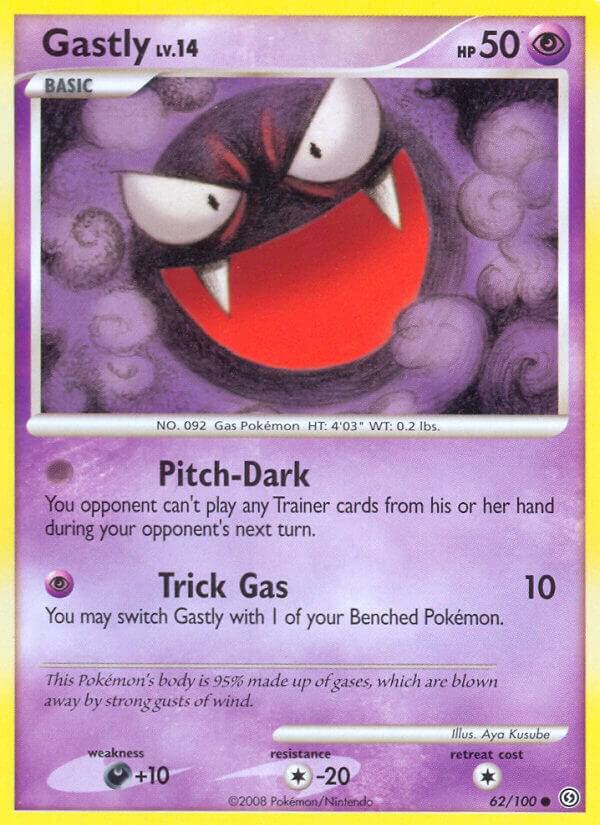 Pokemon "Gastly" 62/100