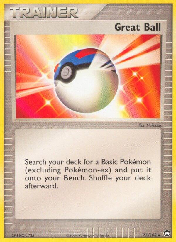 Pokemon Trainer Great Ball 77/108