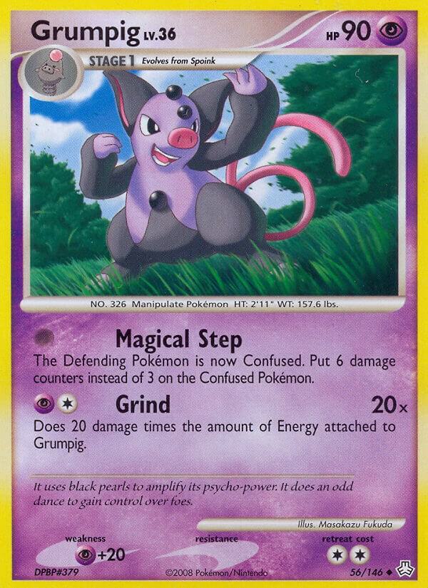 Pokemon "Grumpig" 56/146