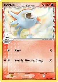 Pokemon "Horsea" 66/110
