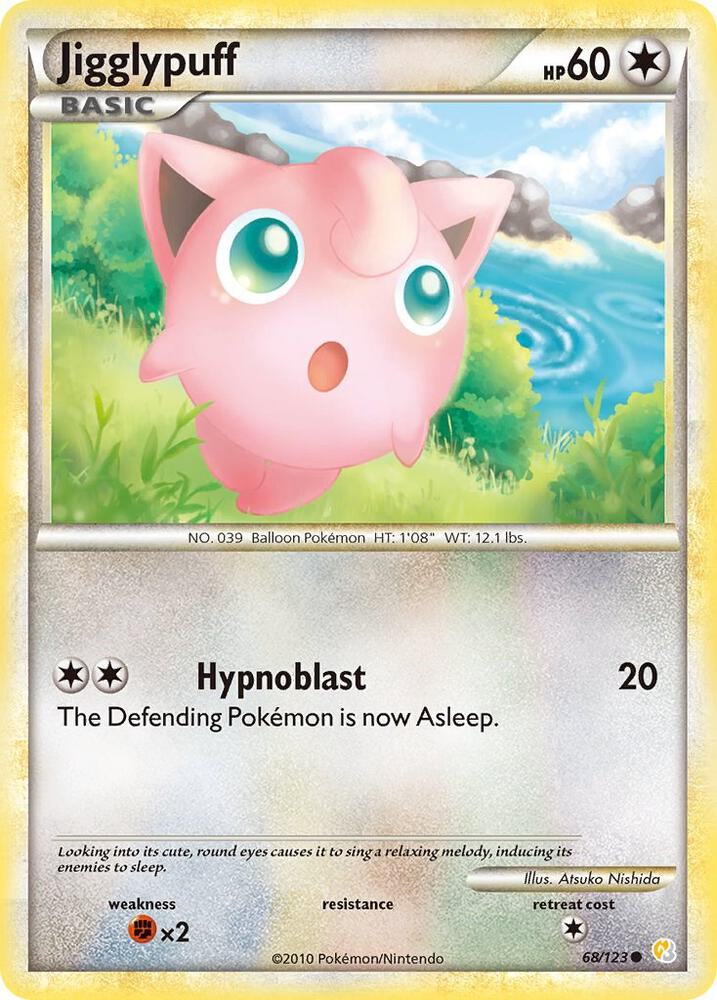 Pokemon "Jigglypuff" 68/123