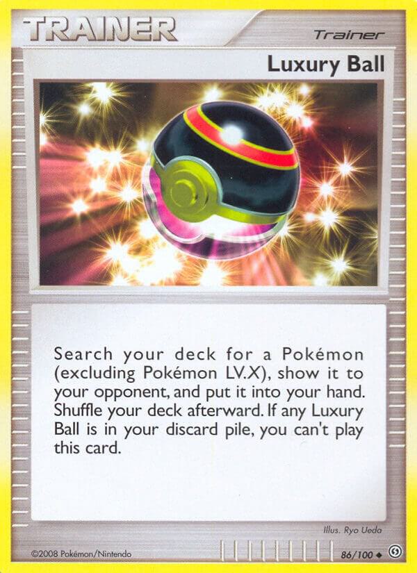 Pokemon Trainer Luxury Ball