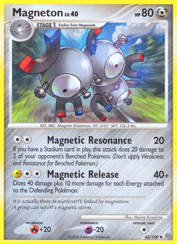Pokemon "Magneton" 42/100