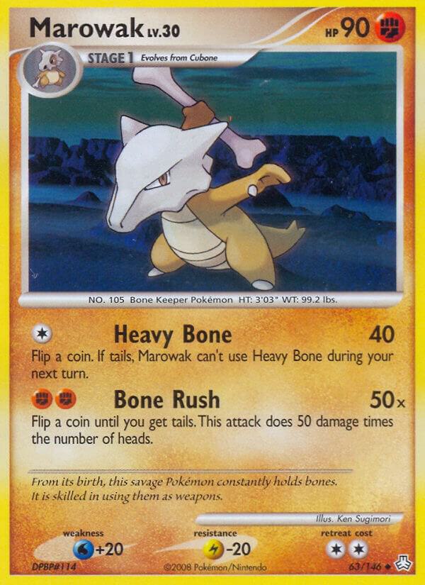 Pokemon "Marowak" 63/146
