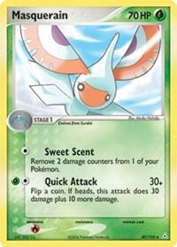 Pokemon "Masquerain" 47/110