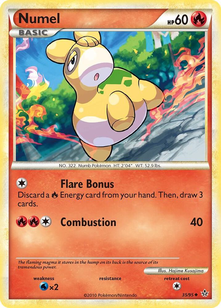 Pokemon "Numel" 35/95