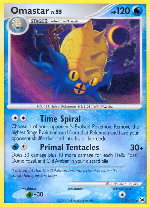Pokemon "Omastar" 23/99