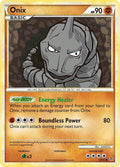 Pokemon "Onix" 56/95