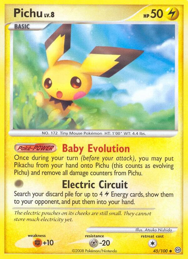 Pokemon "Pichu" 45/100