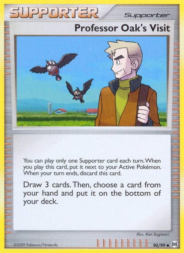 Pokemon Supporter Professor Oak's Visit