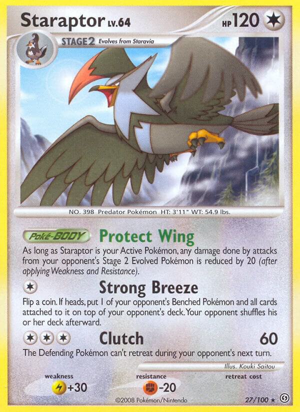 Pokemon "Staraptor" 27/100
