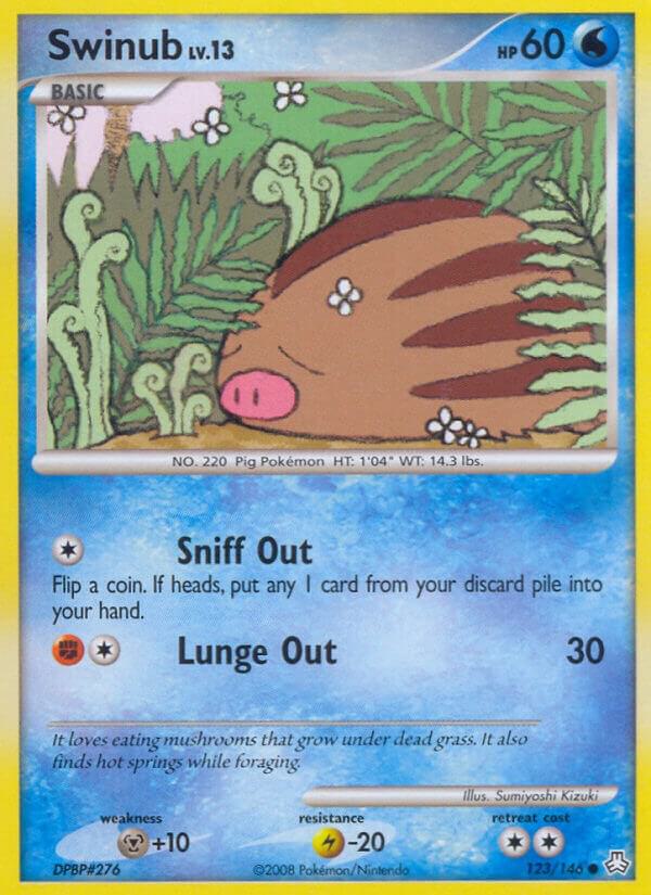 Pokemon "Swinub" 123/146