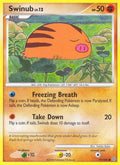 Pokemon "Swinub" 77/100