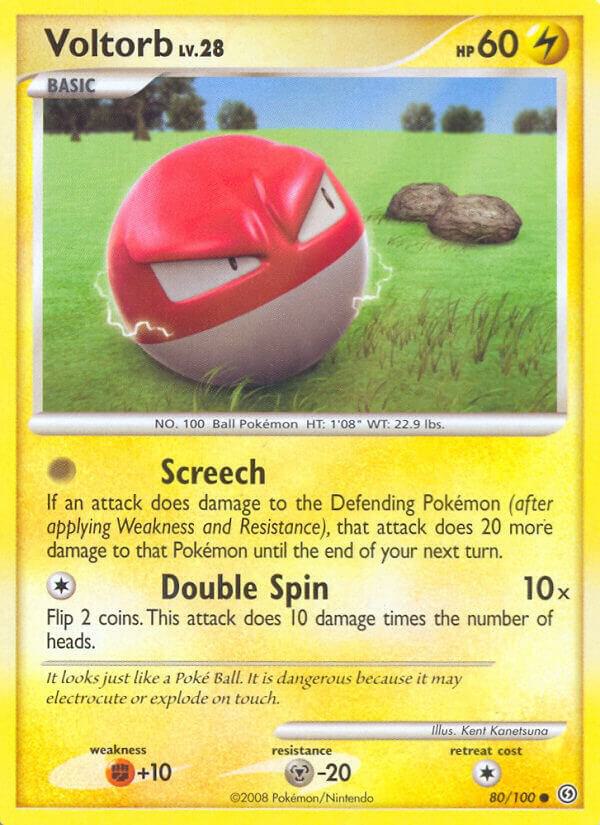 Pokemon "Voltorb" 80/100
