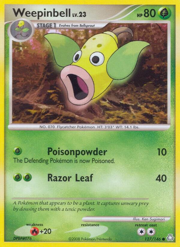 Pokemon "Weepinbell" 127/146