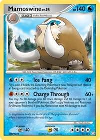 Pokemon "Mamoswine" 9/146