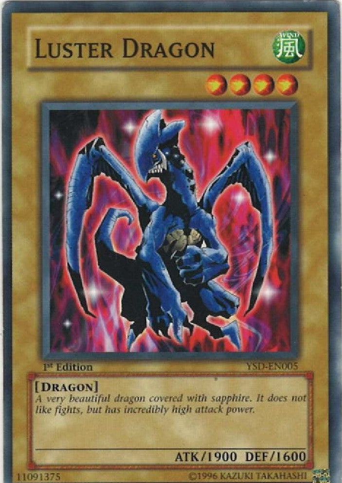 Yu-Gi-Oh "Luster Dragon" YSD-EN005