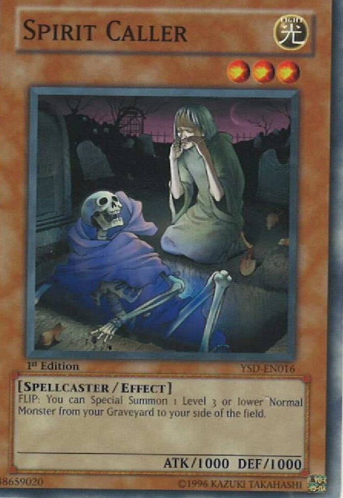 Yu-Gi-Oh "Spirit Caller" YSD-EN016