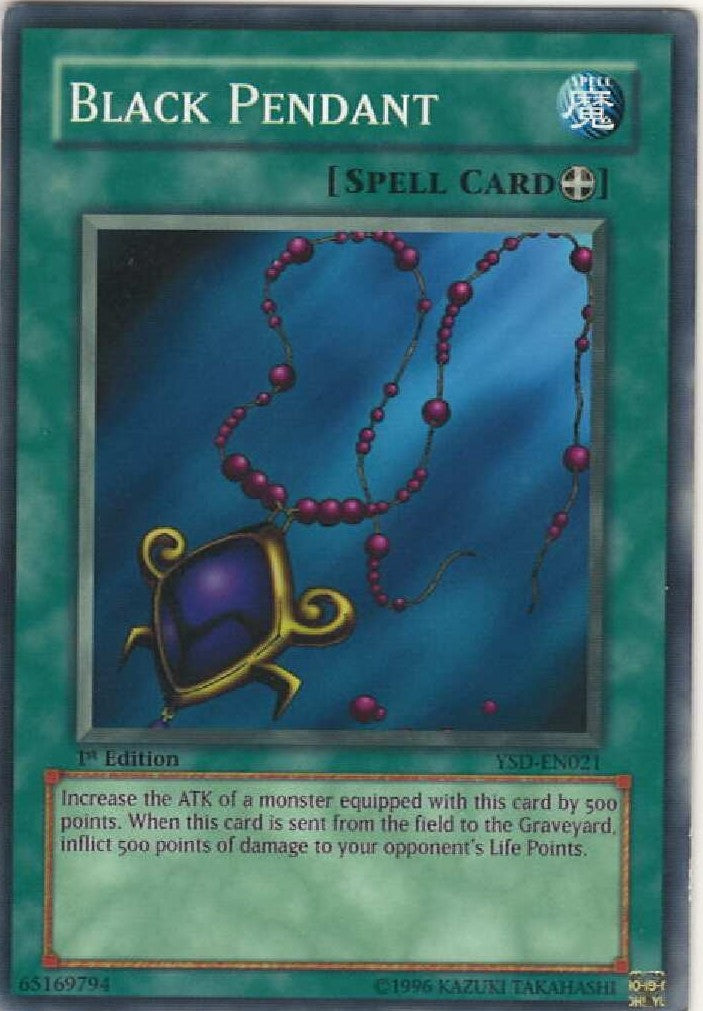 Yu-Gi-Oh "Black Pendant" YSD-EN021