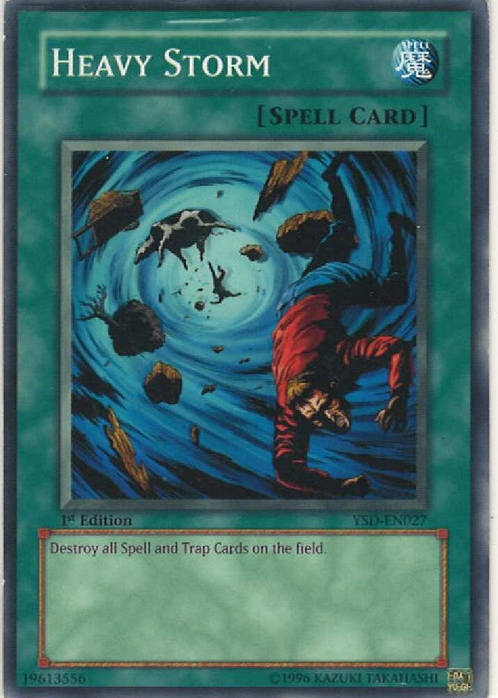 Yu-Gi-Oh "Heavy Storm" YSD-EN027