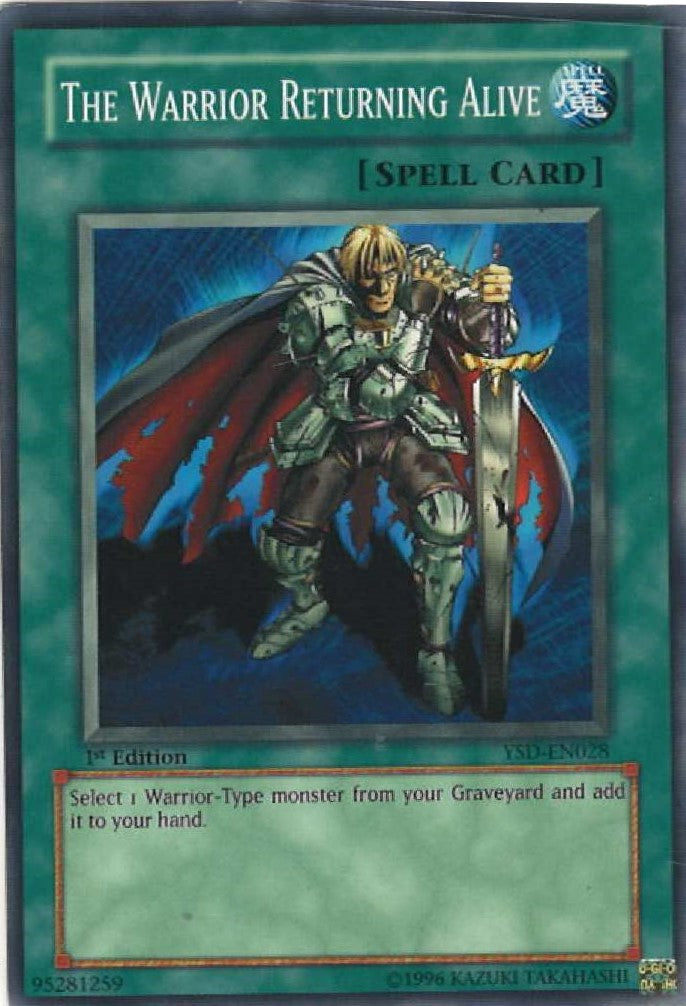 Yu-Gi-Oh "The Warrior Returning Alive" YSD-EN028